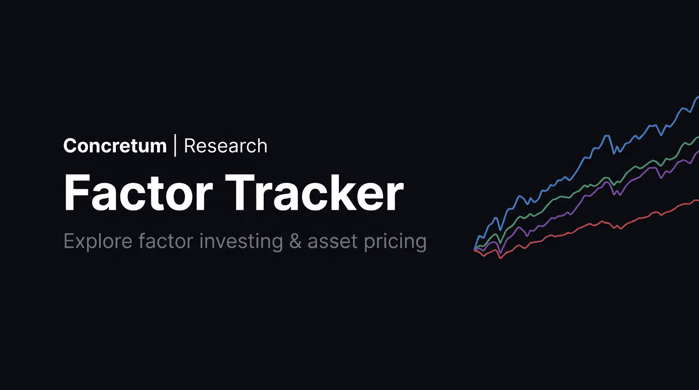 Concretum | Research Factor Tracker
